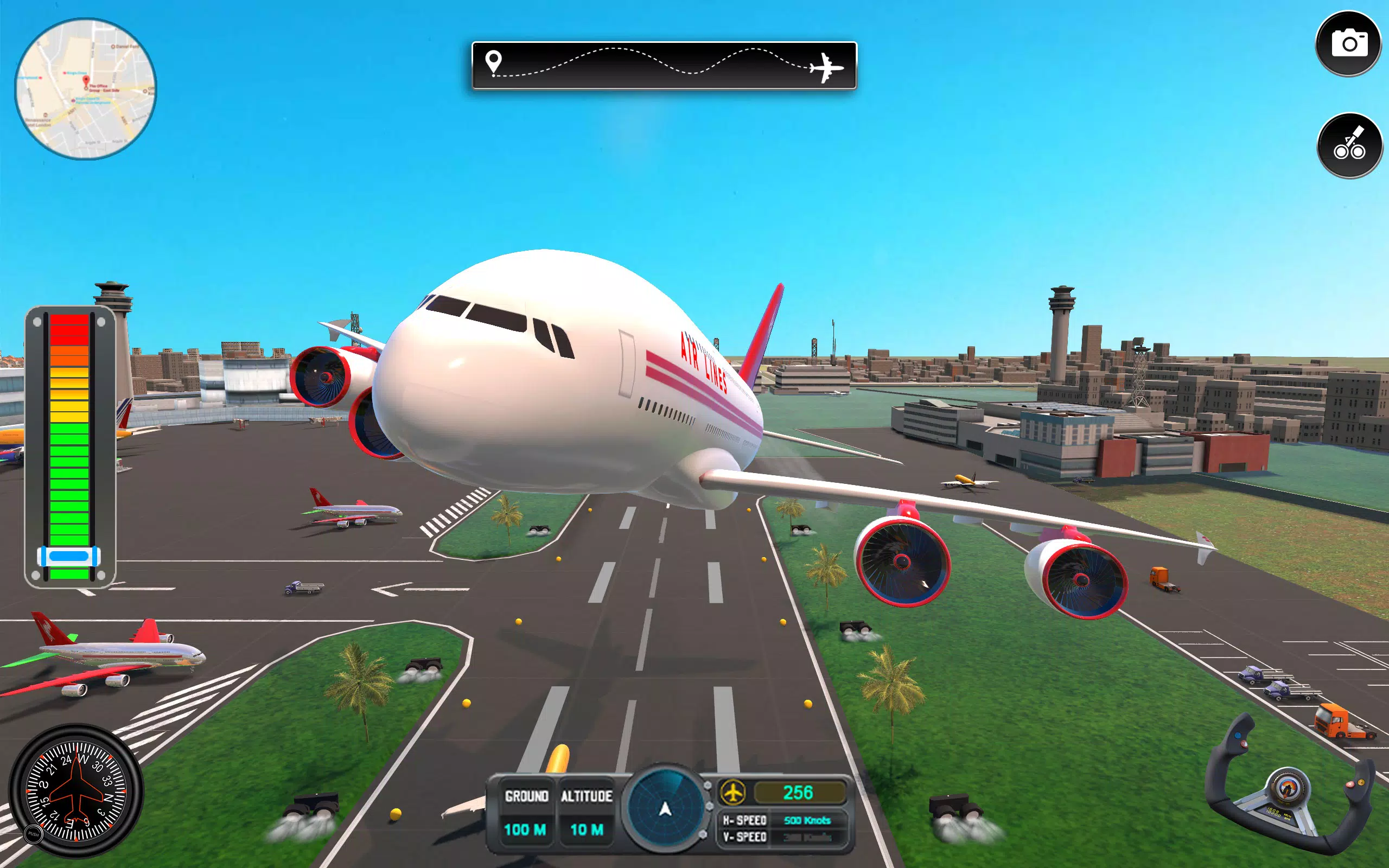 Plane Simulator : Flight Pilot Apk Download for Android- Latest version  1.11.6- com.braingames.european.city.airplane.simulator