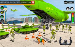 Army Vehicles Transport 3D poster