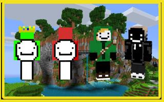 Dream Skin Pack MCPE الملصق