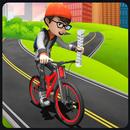 Cậu bé giao giấy xe đạp BMX APK