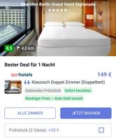 Günstige Hotels Buchen Plakat