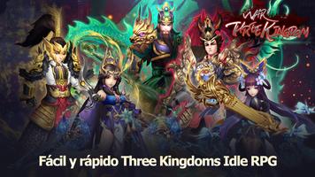 War Three Kingdoms : Idle RPG captura de pantalla 1