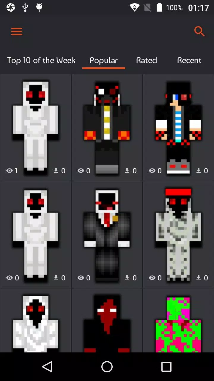 Entity 303 Herobrine Skins for Android - Free App Download