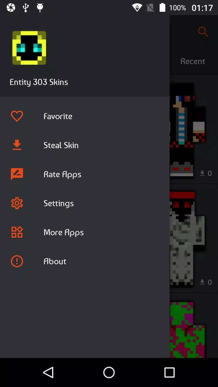 Herobrine Skins Entity 303 for Android - Download