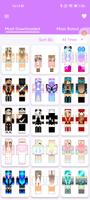 Girls Skin for Minecraft Affiche