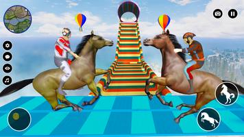Superhero Horse Riding Game 3D capture d'écran 1