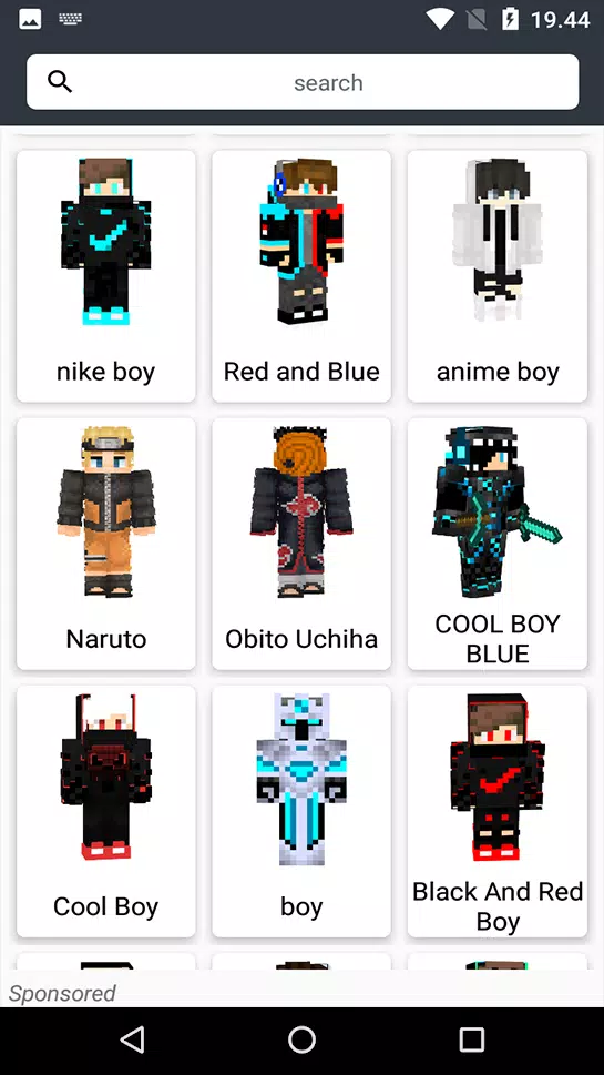 Boy Skins For Minecraft PE APK pour Android Télécharger