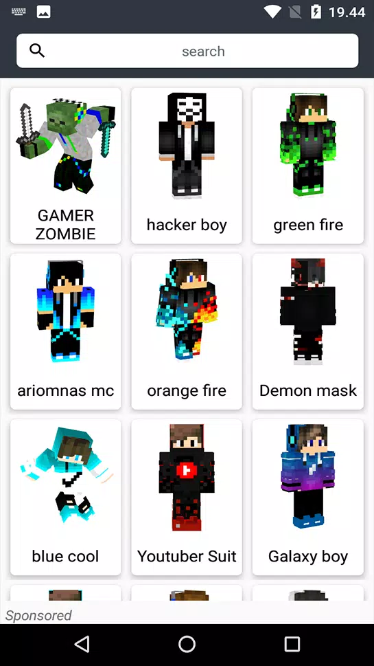 Boy Skins For Minecraft PE APK pour Android Télécharger