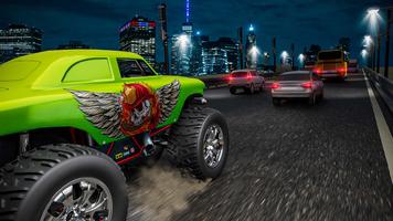 Monster Truck Highway Racing Plakat