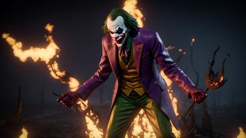 Evil Joker Horror Clown Escape Affiche