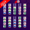 Flag Sorting: Ball Sort Puzzle