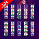 Flag Sorting: Ball Sort Puzzle-APK
