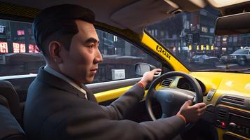 Real Taxi Driving: Taxi Sim Ekran Görüntüsü 1