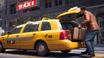 Real Taxi Driving: Taxi Sim Ekran Görüntüsü 2