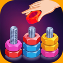 Nuts Sort 3D Screw Puzzle Game-APK