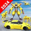 Wolf Robot Car Transform Fight