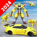 Wolf Robot Car Transform Fight-APK