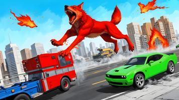 Wolf Robot Car Transform Fight Screenshot 3