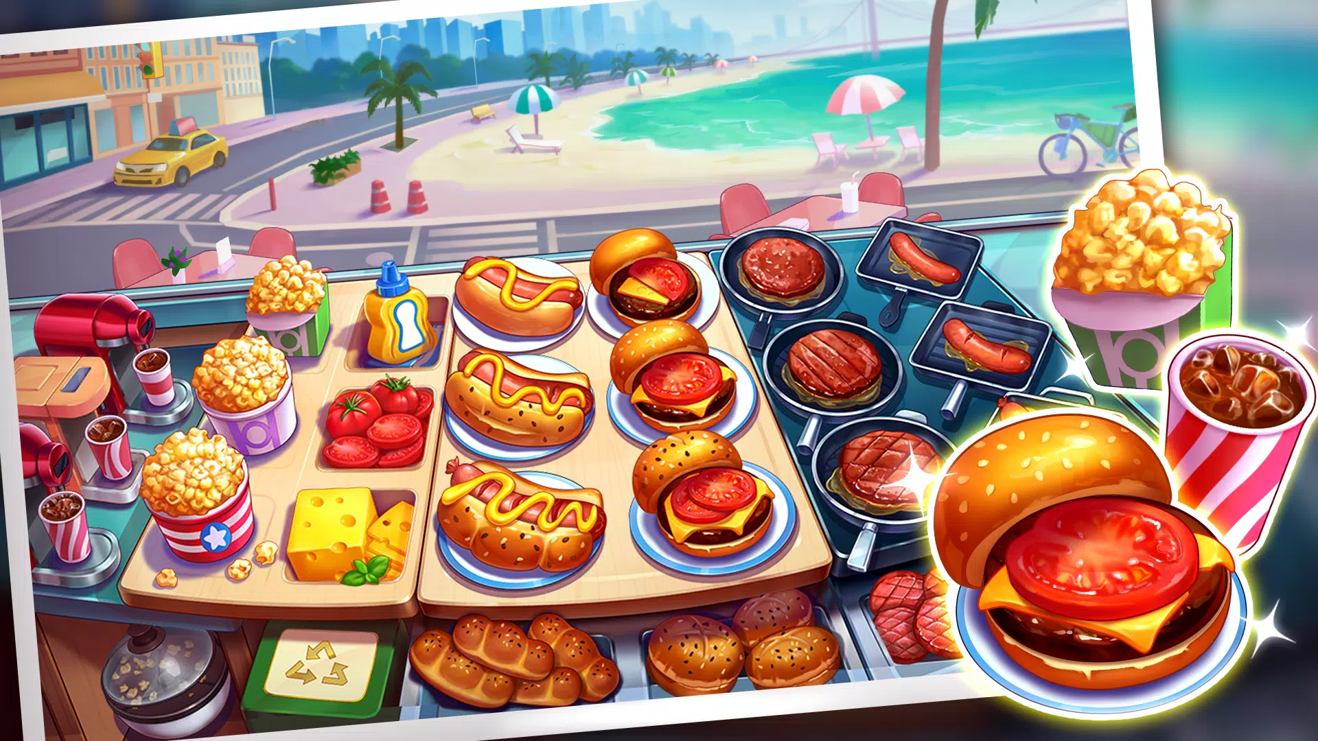 مركز الطبخ-لعبة مطعم-Chef Game APK للاندرويد تنزيل