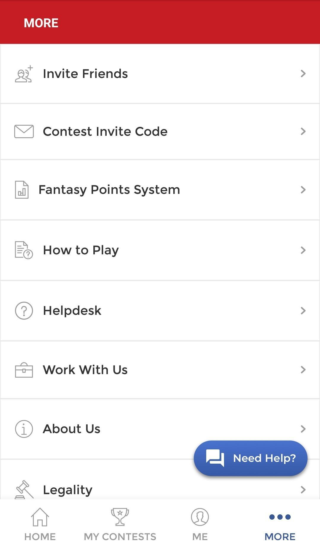 Dream11 screenshot 1