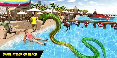 Dragon Snake Beach & City Atta captura de pantalla 1