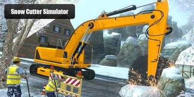Snow Cutter Excavator Simulato capture d'écran 2