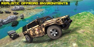 Army Jeep Driver Offroad capture d'écran 2