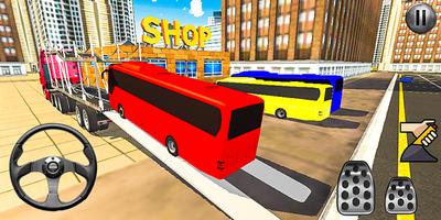 Bus Transport Truck Simulator 2019 screenshot 2