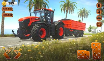 Farmer Simulator Game Affiche