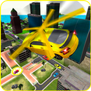 Flying Helicopter Car Taxi Game 2019 APK
