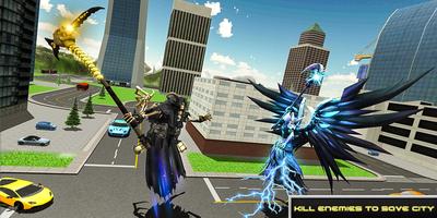 Flying Hero Simulator Vegas Crime - Angel of Death скриншот 1