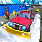 Heavy Snow Plow Clean Road Sim icône