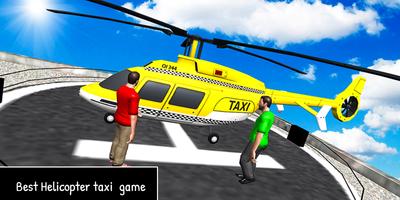 Helicopter Tourist Taxi Simula Affiche