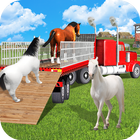 Horse Transport Truck Sim 19 -Rescue Thoroughbred иконка