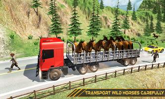 Horse Transport Truck Sim 19 -Rescue Thoroughbred постер