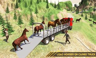 Horse Transport Truck Sim 19 -Rescue Thoroughbred capture d'écran 3
