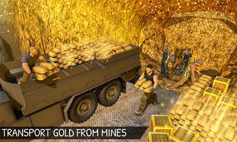 Off-Road Gold Truck Simulator- Affiche