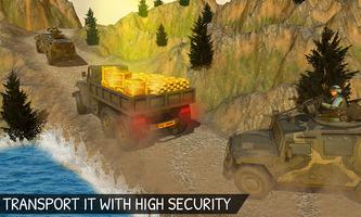 Off-Road Gold Truck Simulator- Screenshot 1