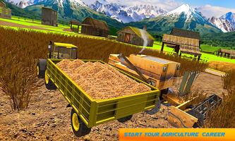 Snow Tractor Agriculture Simulator ảnh chụp màn hình 1