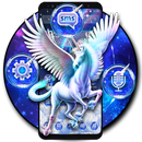 Thème super ailes de licorne APK