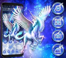 Super wings unicorn theme poster