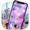 Träumerisches 3D-Galaxiethema APK