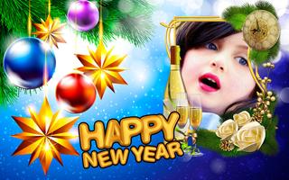 New Year 2019 Photo Frames:Happy New Year 2019-poster