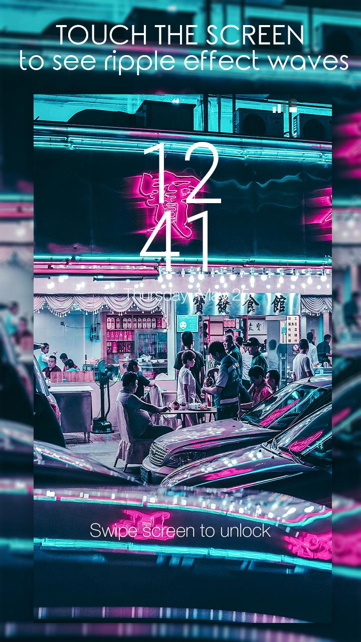 Android 用の Neon City Aesthetic Hd Live Wallpaper Apk をダウンロード