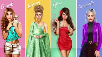 برنامه‌نما Model Fashion Dress Up Games عکس از صفحه