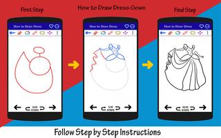 Comment dessiner une robe capture d'écran 2