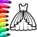 Dress Coloring Game Glitter APK