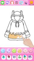 Dress Coloring Game Glitter ảnh chụp màn hình 3