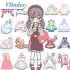 Vlinder Life: Dress up games иконка