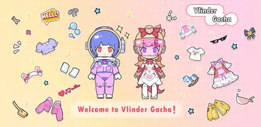 Vlinder Gacha: 着せ替えゲームキャラクター作成